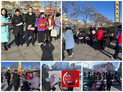 平原县恩城司法所开展反家暴普法宣传