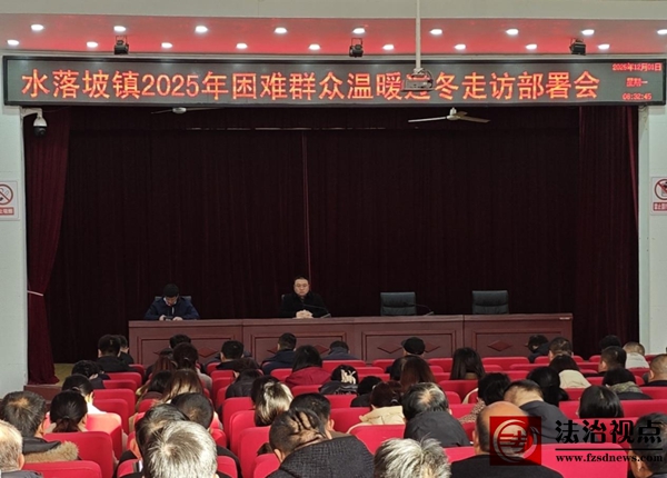 水落坡镇：主题党日践初心 志愿服务润民心