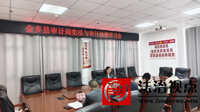 金乡县审计局多措并举开展宪法宣传系列活动