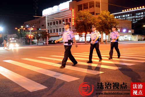 夜巡宣防保平安