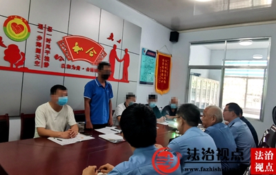 禹城市司法局张庄司法所：开展“喜迎二十大  守法向未来”警示教育活动