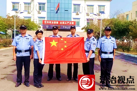 国庆假期档  一抹“警察蓝”让微山湖畔更平安