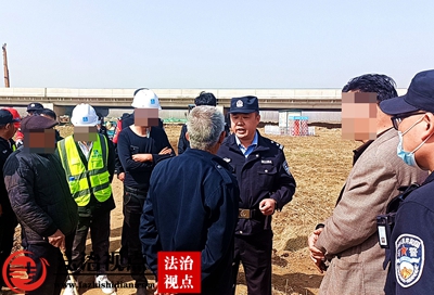 微山：村民误解阻挠施工闹“乌龙”  民警声音嘶哑解析消疑窦