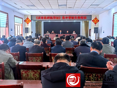禹城市张庄镇开展《反有组织犯罪法》集中普法宣传培训