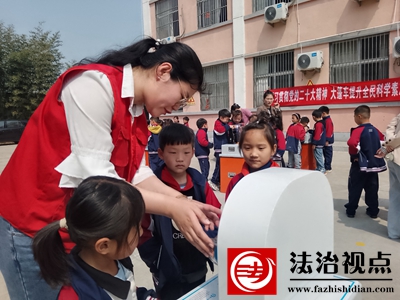 郯城县：“科普大篷车”开进杨集镇梁海小学