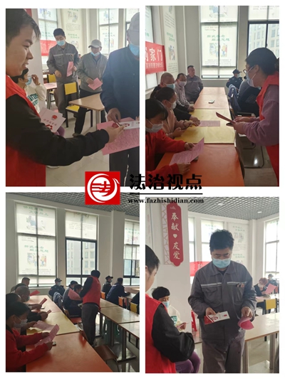 律师进社区 普法惠民心禹兴司法所开展“法律进万家 援助到家门”活动
