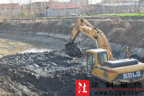 郯城县杨集镇：不负早春好时光 水利建设项目忙