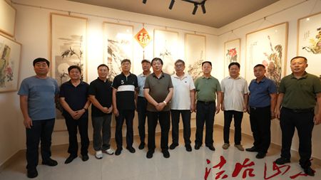 “两河之约 马卫巍大写意花鸟画精品展”在聊城市华懿斋美术馆盛