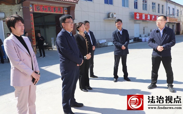 区委副书记刘忠礼到沾化区冯家镇调研乡村振兴工作