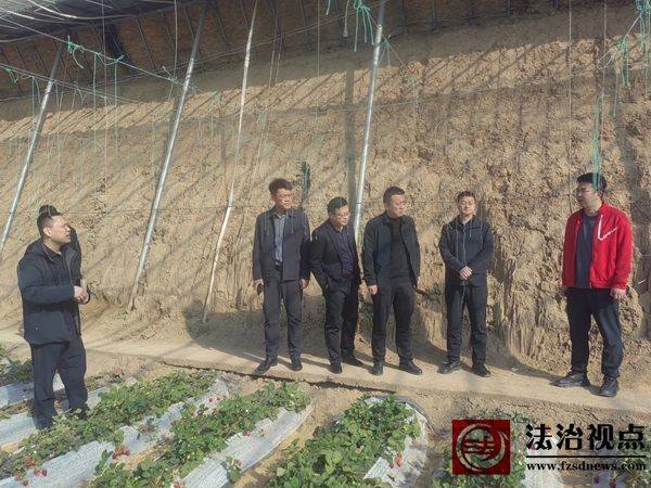 县委副书记、县驻村第一书记和工作队工作专班牵头负责人余景峰到海丰街道调研指导工作