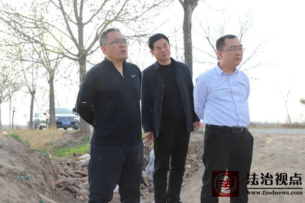 区交通运输局党组书记、局长王平一行到沾化区冯家镇调研