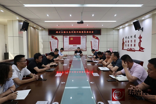 碣石山镇召开生态环境问题整改推进会