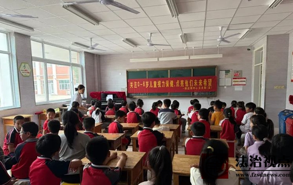 从眼到脊，从碘到氟 | 卫生院护航少年健康成长全攻略——商店镇中心卫生院走进商店镇第二小学开展健康科普行动