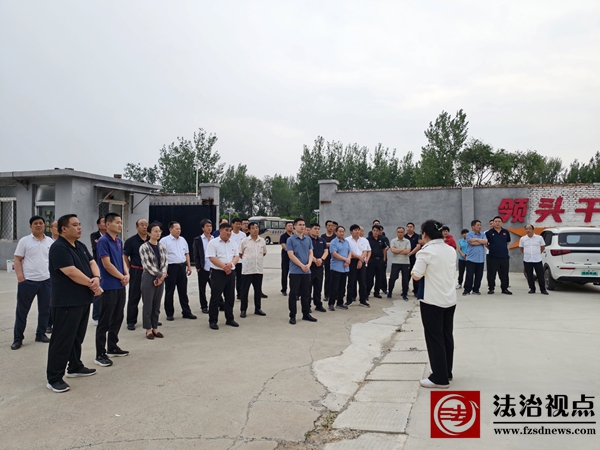 惠民县石庙镇农村“两委”干部能力提升培训班到流坡坞镇考察调研