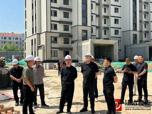 区委副书记、区长李刚到彭李街道调研城改城建项目
