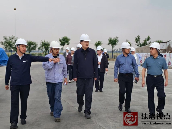 通辽市人大常委会到阳信县流坡坞镇考察调研