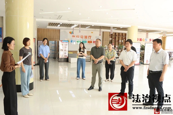 市委社会工作部副部长、“两新”工委副书记张杰一行到市西街道调研志愿服务融入基层治理工作