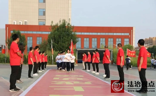 看今朝战鼓擂破云霄，待明日凯歌响彻九州 ——阳信一中举行20