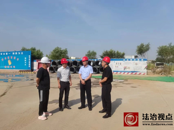 张磊到市西街道督导安全生产和项目建设工作