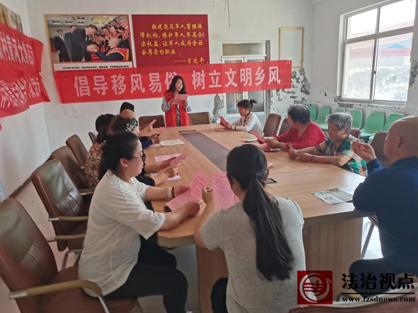 “倡文明新风尚 破陈规旧俗套” 金阳街道银高新村开展移风易俗宣讲活动