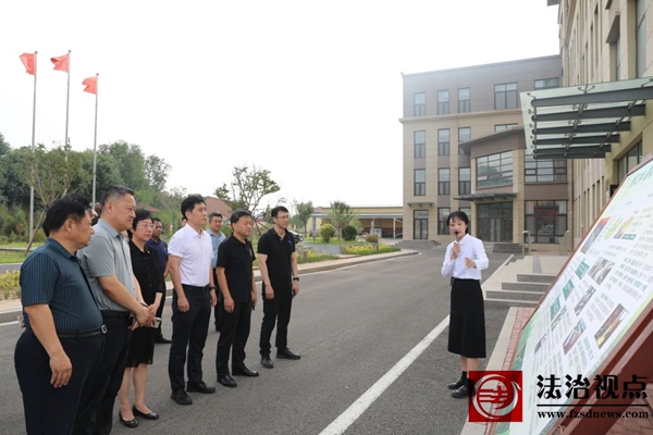 青岛市市南区一级调研员、区委督察专员孔兆锋一行到下洼镇调研【