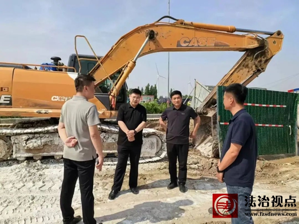 温店镇党委书记李涛实地调研重点项目进展情况