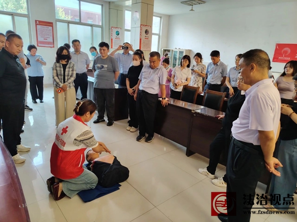 人人学急救，人人会急救｜彭李街道开展第九期红十字救护员（初期