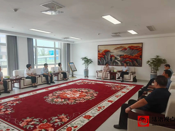 中国移动滨州分公司党委书记、总经理唐明娜来阳信经济开发区调研
