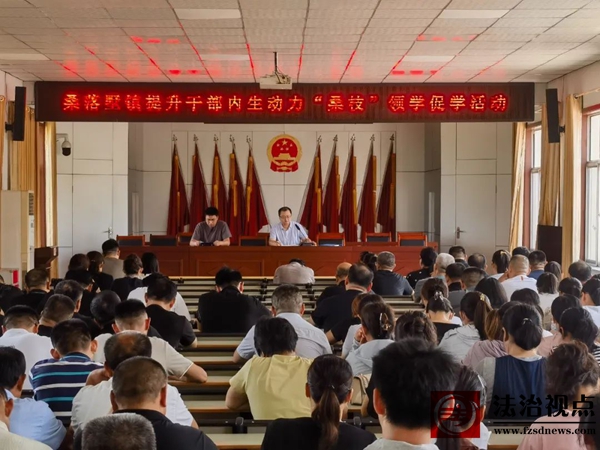 桑落墅镇开展提升干部内生动力“桑枝”领学促学活动 凝聚政务服务新合力
