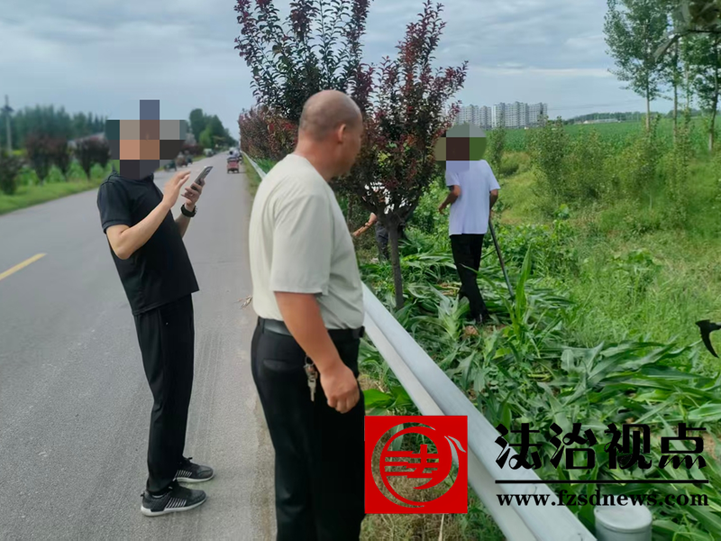 临邑县司法局翟家司法所：依法清理护路畅，法治宣讲赢民心