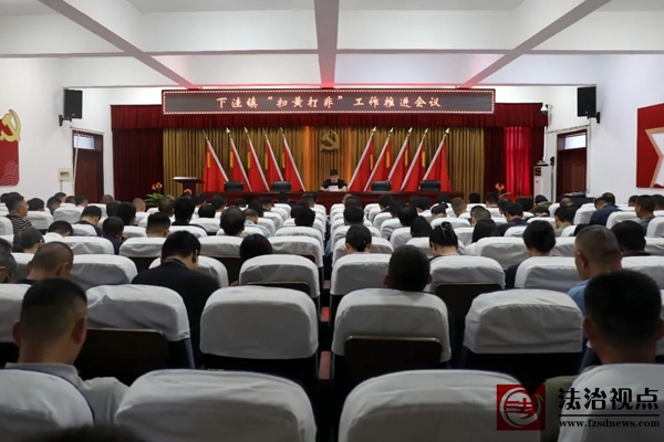 下洼镇召开“扫黄打非”工作推进会议