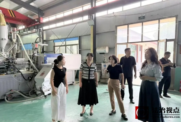 县妇联主席吴菁一行到信阳镇调研走访
