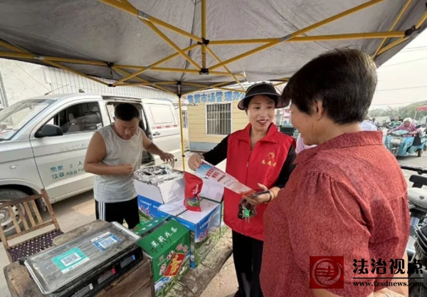 西小王镇开展全民国防教育日宣传活动