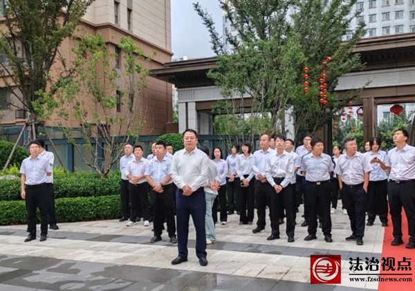 棣丰街道精致城市建设推进会走进馨怡社区