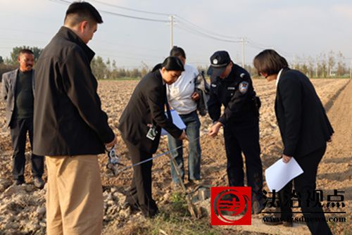 山东郯城法院：地头解纷不误农时