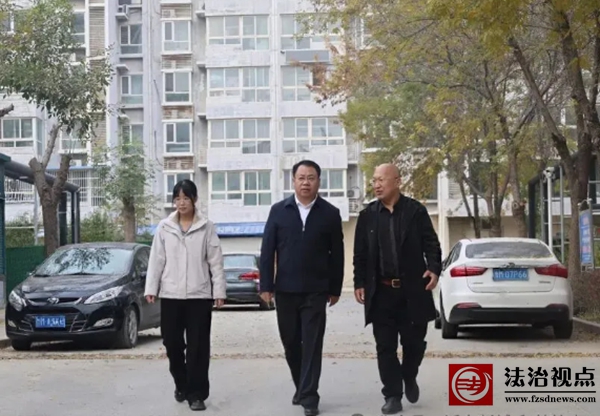 棣丰街道调研“3+N”小区改造工程推进情况