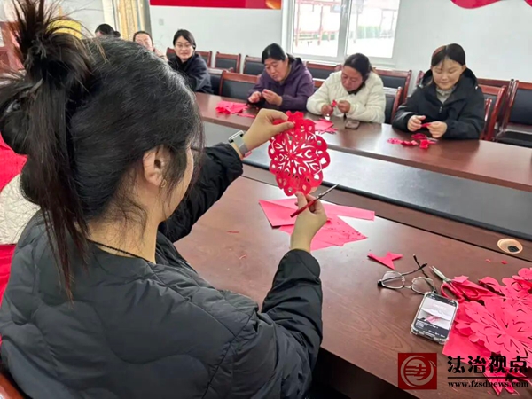 西小王镇开展“剪韵迎冬至 非遗润万家”文明实践活动
